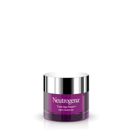 Neutrogena Triple Age Repair Anti-Aging Night Face Moisturizer, 1.7 (Best Wrinkle Repair Cream)