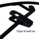 thumbnail image 4 of Clip para percha de terciopelo (gris), Clip para pantalones grueso, Clip flocado, Clip portátil antideslizante, utilizado para bufandas y faldas, 12 Uds., 4 of 5