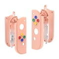 thumbnail image 2 of Mandys Pink Housing w/ABXY Direction Buttons Replacement Shell Case for Nintendo Switch/OLED Joycon, 2 of 10