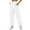 White, variant on Wide Straight Leg High Waisted Sweatpants Women's Lined Cozy
