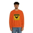 thumbnail image 4 of Danger Not for the Weak Unisex Heavy Blend Crewneck Sweatshirt, 4 of 4