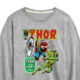 thumbnail image 3 of Marvel Thor - Retro Comic Book Cover - Toddler and Youth Long Sleeve Graphic T-Shirt, 3 of 5