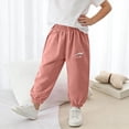 thumbnail image 5 of Antinious Toddler Boys Girls Solid Breathable Jogger Full Length Pants, 5 of 5