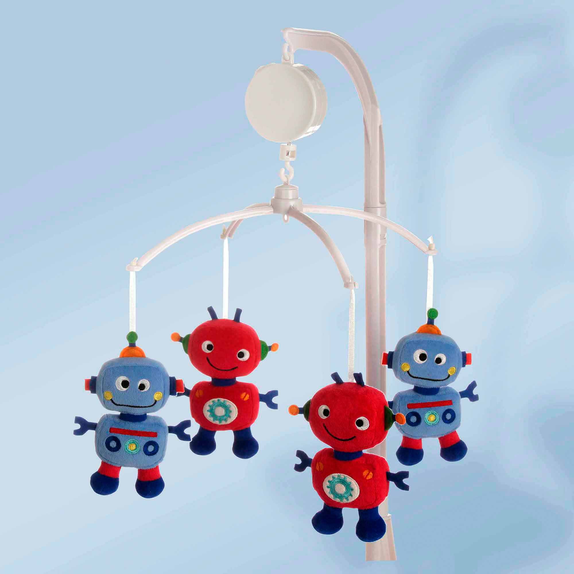 Baby Boom Robots 10 Piece Crib Bedding Set Com