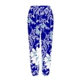 thumbnail image 4 of Mchoice Womens Sweatpants Casual Loose Floral Printed Sweatpants Fashion Drawstring Lounge Trousers High Waist Pants with Pockets, 4 of 4