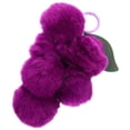 thumbnail image 3 of Grape Keychain Charm Car Keychain Pendant Plush Ball Bag Hanging Ornament Bag Charm, 3 of 8