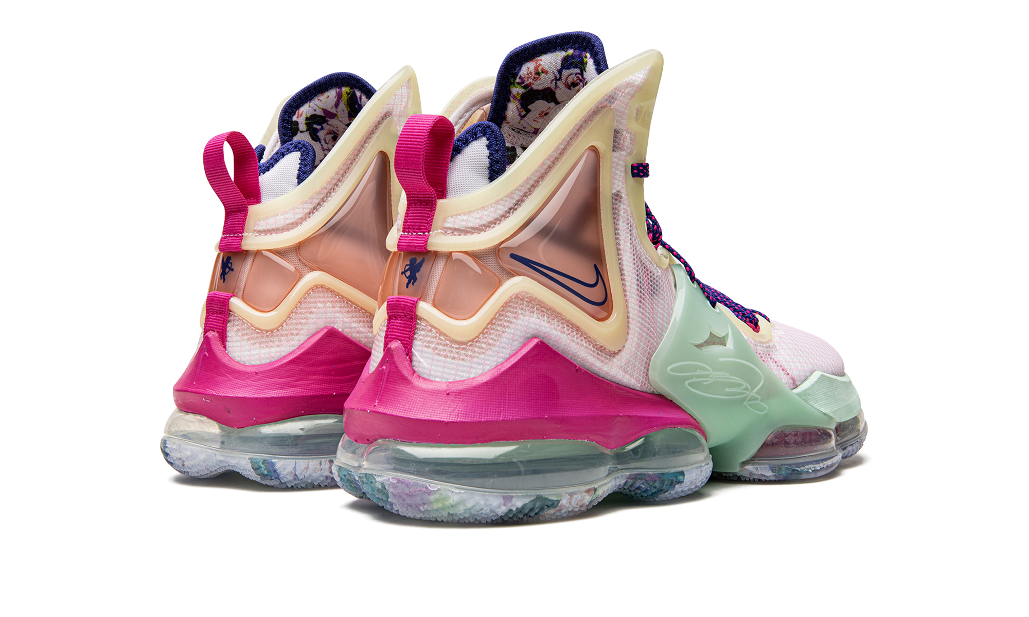 NIKE MENS LeBron 19 "Valentine's Day" DH8459 900 DH8459 900 from Stadium Goods