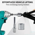 thumbnail image 2 of QENASHAING Power Adapter for Scissor Jacks, Converts Manual Jack to Power Operation, Save Time and Effort on Car Maintenance, 2 of 7