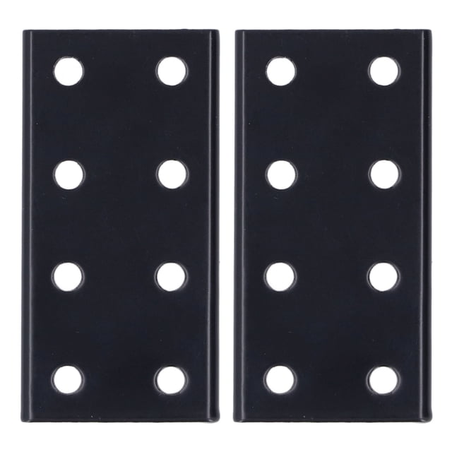Oubit Planche de Joint Noire, 2 Pcs Plaque de Jonction de Trou de Joint à 8 Trous Qualité Inégalée