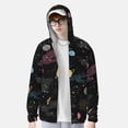thumbnail image 2 of Lsque Galaxy Pattern UPF 50+ Lightweight Sun Protection Men's Women's Long Sleeve Shirt, Hoodie Performance -3X-Large, 2 of 7