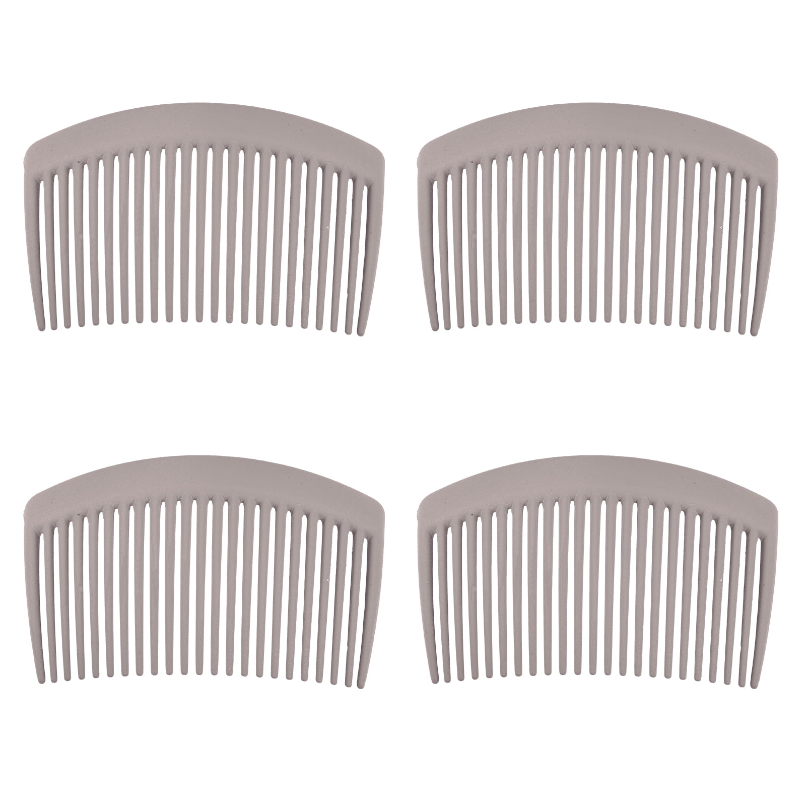 HEMOTON 4pcs Plastic Side Hair Combs Creative Side Combs Hairdressing