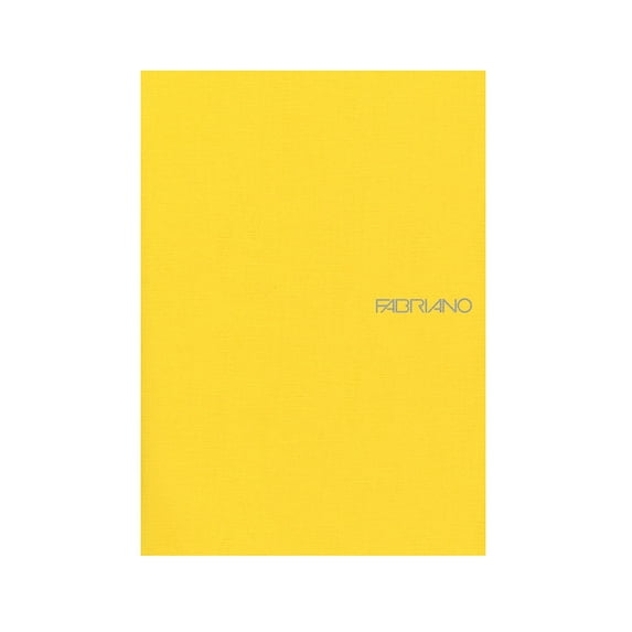 EcoQua Notebooks gluebound dot, lemon, 5.8 in. x 8.25 in. (pack of 5)