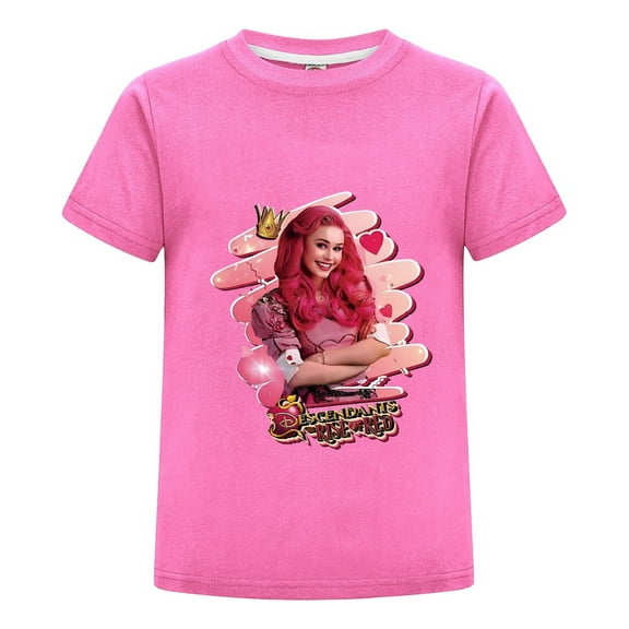 Rise of Red T-Shirt – Children’s Graphic Tee for Girls Inspired by Descendants 4