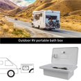 thumbnail image 2 of Caja De Ducha Exterior, Temperatura Ajustable, Caravana, Remolque, Vehículo Recreativo, Dispositivo Adaptable Con Cabezal De Ducha, Dispositivo De Ducha Para Exteriores Advancent VI009556-02, 2 of 7