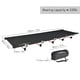 thumbnail image 5 of Cuna plegable portátil para acampar, cama plegable para exteriores para una sola persona, 330 libras sundick  Cama al aire libre, 5 of 7