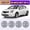 5135-Lacquer, variant on 4 Pack 16 inch Hubcap Wheel Cover for 2013 2014 2015 2016 2017 2018 2019 Nissan Sentra,2011 2012 2013 2014 2015 2016 2017 Nissan Leaf,Snap-on Installation,Lacquer