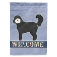 thumbnail image 1 of Carolines Treasures CK3729GF Black Cockapoo Welcome Garden Size Flag, 1 of 3