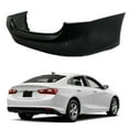 thumbnail image 5 of Primered Plastic Rear Bumper Cover - Replacement for Malibu Hybrid L LS LT Premier Sedan 4-Door 2016-2018 with Park & Parallel, 5 of 5