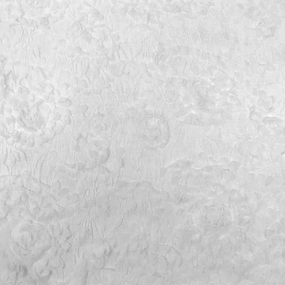 Raised 3D Flower Lace