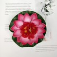 thumbnail image 4 of Simulation Lotus-Bag +0.1 (Added) Pink Pink Plastic (A 10Cm Artificial Lotus), 4 of 9