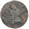 thumbnail image 1 of Angelo Décor Resting Buddha Stepping Stone, 12-inch Diameter, 1 of 2