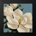 thumbnail image 2 of Levashov, Igor 20x20 Black Modern Framed Museum Art Print Titled - Dolce Magnolia, 2 of 5