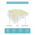 thumbnail image 4 of Quilt King Size Bedding Set, Yellow Lemon Reversible Summer Quilt 3 Pieces, Summer Farmhouse Fruits Leaves Lemon Lightweight Bedspreads Coverlets with 2 Pillow Shams for All Seasons, 4 of 5
