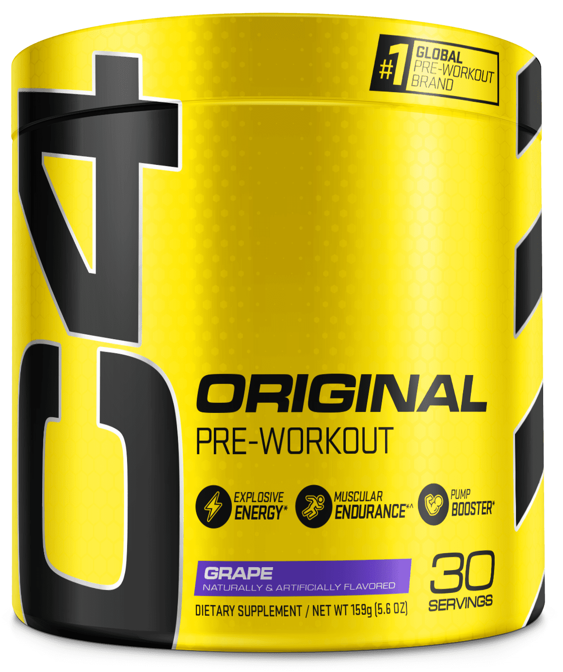 Cellucor C4 Original Preworkout Powder Grape Energy & Endurance