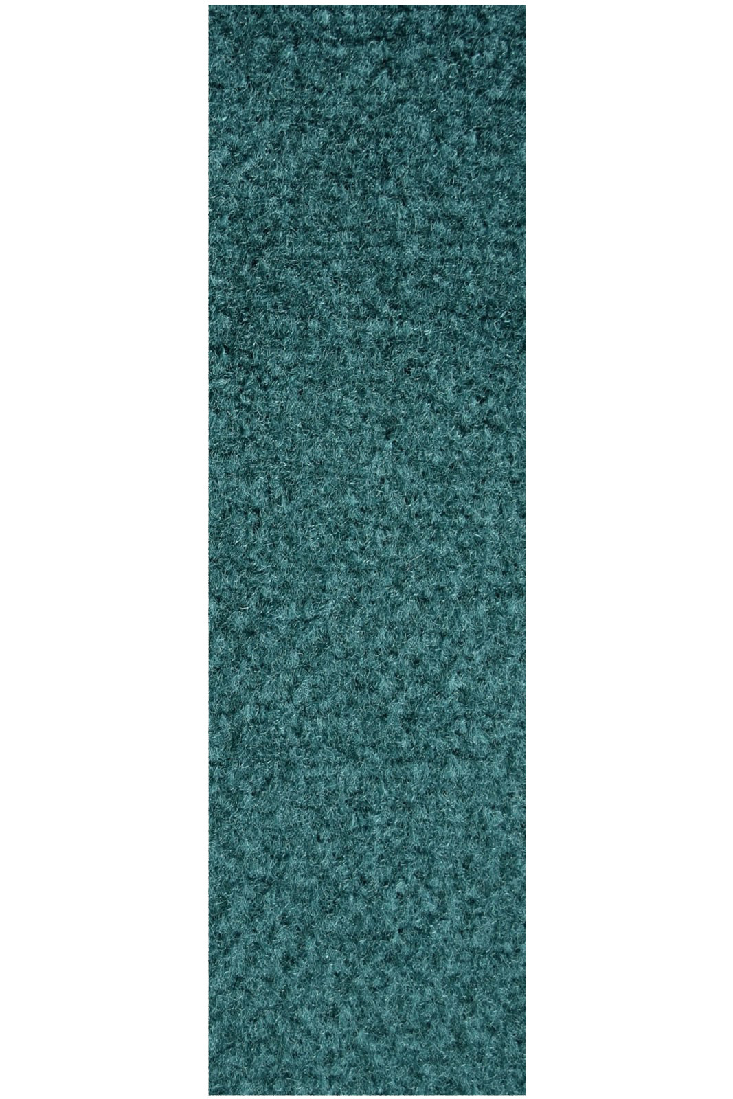 Commercial Indoor/Outdoor Teal Custom Size Runner 2' x 3' - Area Rug with Rubber Marine Backing for Patio, Porch, Deck, Boat, Basement or Garage with Premium Bound Polyester Edges - image 1 of 1
