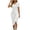 White, variant on Wrap Dresses for Women Soft Cozy Short Sleeve Satin Dress with Belt Elegant Bodaycon V Neck Midi Summer Dresses Navy 2XL