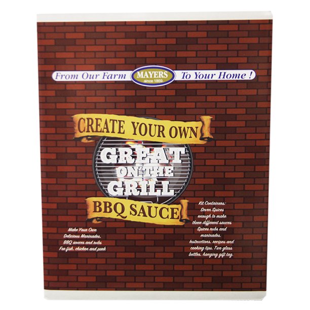 Vino Make Your Own Backyard Barbecue Sauce BBQ DIY Kit Impress Your