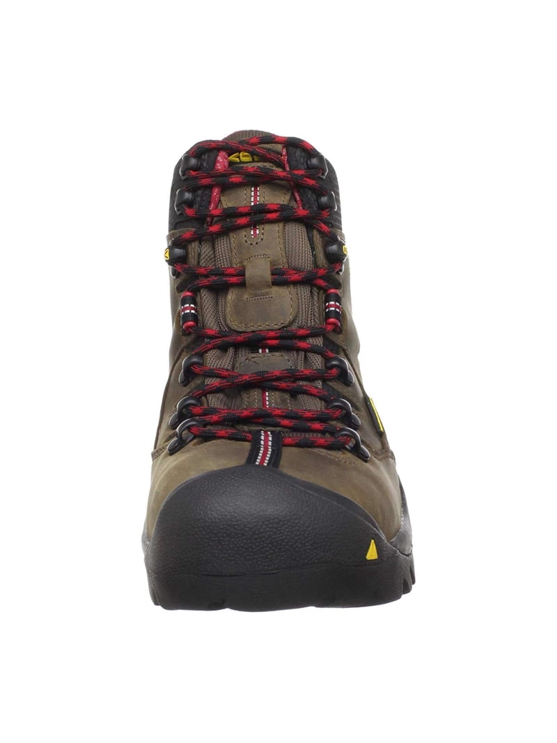 KEEN Utility Waterproof Steel Toe Work Boots, Brown, Lace-Up  display picture 3