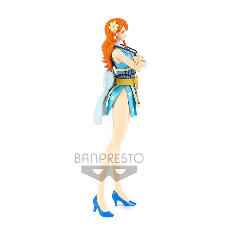Banpresto One Piece Film Gold Glitter & Glamours Nami Movie Style Action  Figure (Gold Dress Version)