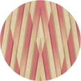 thumbnail image 1 of Ahgly Company Machine Washable Indoor Square Transitional Orange Area Rugs, 3' Square, 1 of 7