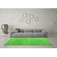 thumbnail image 3 of Ahgly Company Indoor Rectangle Abstract Green Modern Area Rugs, 7' x 9', 3 of 4