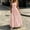 Pink, variant on IUYRTFE Women's Strapless Ruched Waist Maxi Dress Solid Color A Line Long Casual Summer Gown