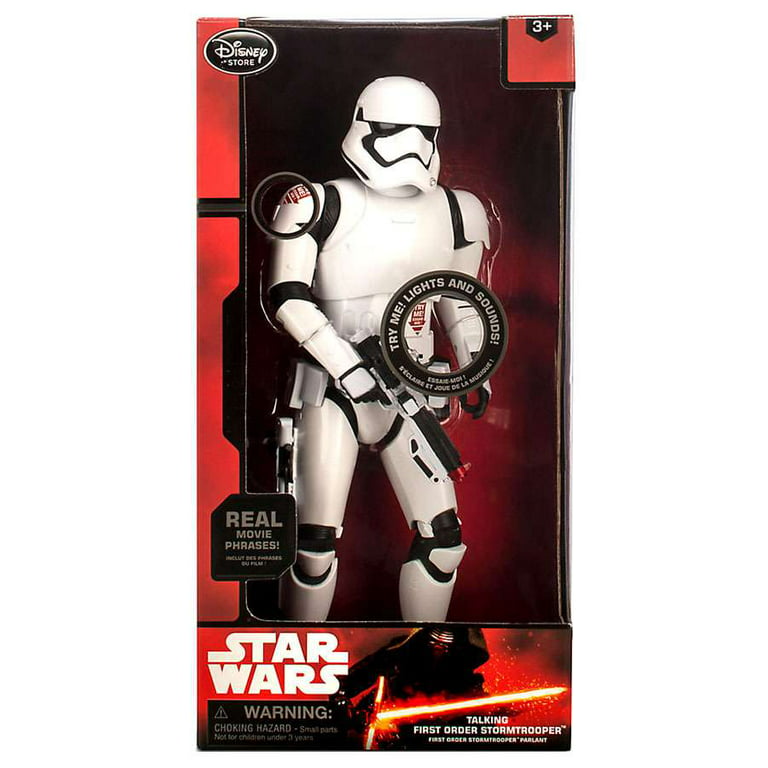 Star Wars The Force First Order Stormtrooper Talking Action Figure - Walmart.com