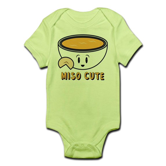 CafePress - Miso Cute - Baby Light Bodysuit