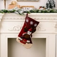 thumbnail image 7 of Xuniizn Christmas Stockings Bulk, Assorted Festive Xmas Stockings for Fireplace Mantel Decor, Traditional Holiday Ornaments, Christmas Decorations for Home, Cloth, Red, 7 of 7