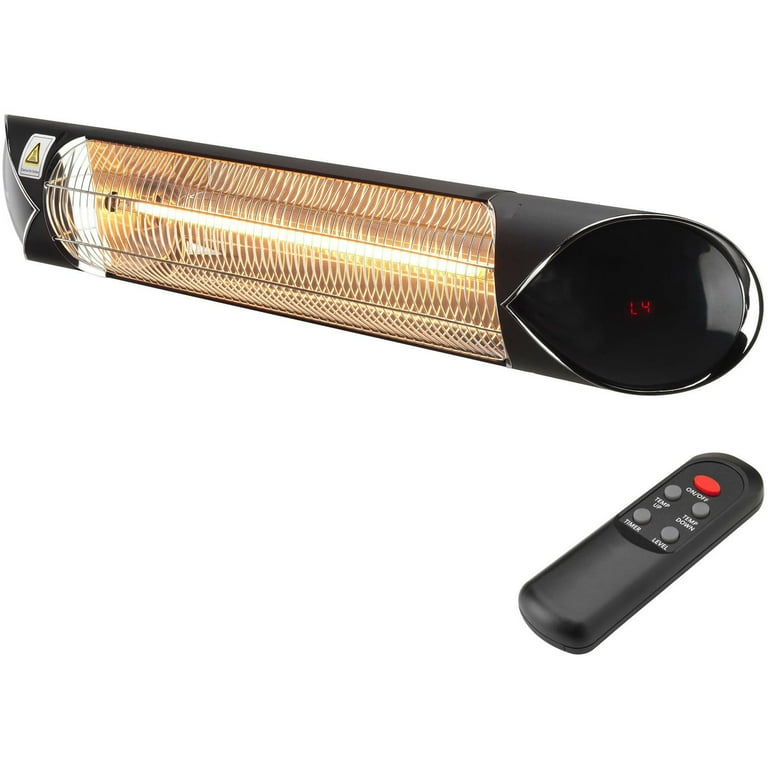 Hanover Wide Electric Infrared Carbon Heat Lamp with