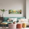 thumbnail image 2 of ZHONGYUTONG Bird Canvas Wall Art Colorful Birds on Branch Pictures for Wall Sparrow Artwork Print for Living Room Bedroom Decor Framed (12.00" x 36.00"), 2 of 5