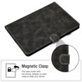 thumbnail image 4 of Dteck Case For Apple iPad Pro 11" 2nd Generation (2020 Released) 11 inch,Magnetic Leather Wallet Card Holder Smart Case Folio Stand Protective Automatic wake/sleep Cover ,Gray, 4 of 6