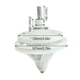 thumbnail image 2 of 10 Teeth Washing Machine Replacement Parts,Universal Washing Machine Four Hole Gear Box Motor Reducer Clutch Washing Machine 10 Teeth Reducer Wheel,Household Washing Machine Repair Parts, 2 of 2