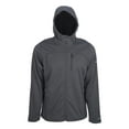 thumbnail image 1 of Avalanche Men's Soft Shell Hooded Fleece Lined Zip Up Jacket, 1 of 5