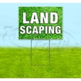 thumbnail image 1 of Landscaping (18" x 24") Yard Sign, Includes Metal Step Stake, 1 of 6