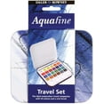 thumbnail image 3 of Daler-Rowney Aquafine Watercolor Paint Half Pan Travel Set-24/Pkg, 3 of 5