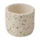 thumbnail image 1 of Yuarrent El soporte para plantas de grano de roca agrega belleza y elegancia al lugar de vida Hierbas Piedra Grano de roca volcánica Jardín y Patio Blanco cremoso, 1 of 6