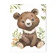 thumbnail image 3 of Impresiones de guardería de bosque, animales del bosque, ciervo, conejo, oso, zorro, arte de pared personalizado, pintura en lienzo, póster, imágenes de pared, decoración de habitación de niños, 3 of 5