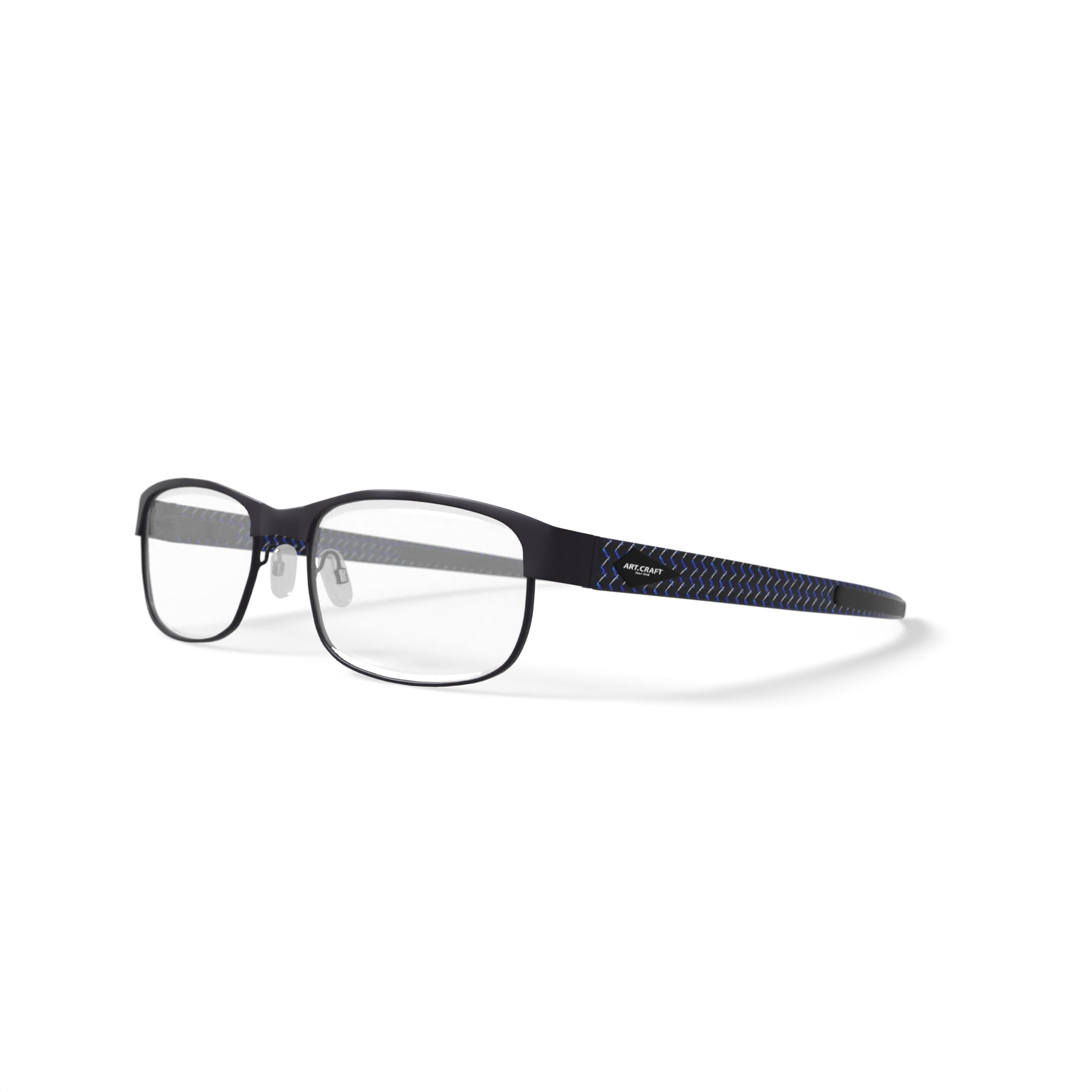 Art-Craft Optical Inc.US Workforce Safety Glasses 441 AM Pewter/Blue