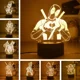 thumbnail image 1 of Spiderman LED Night Lights figura de acción Anime Avengers Iron Man modelo 3D lámpara para niños juguetes para niños regalo de cumpleaños, 1 of 2
